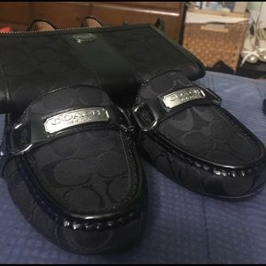 Black Coach Loafers