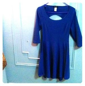 Rare Blue Dress with unique design on the back