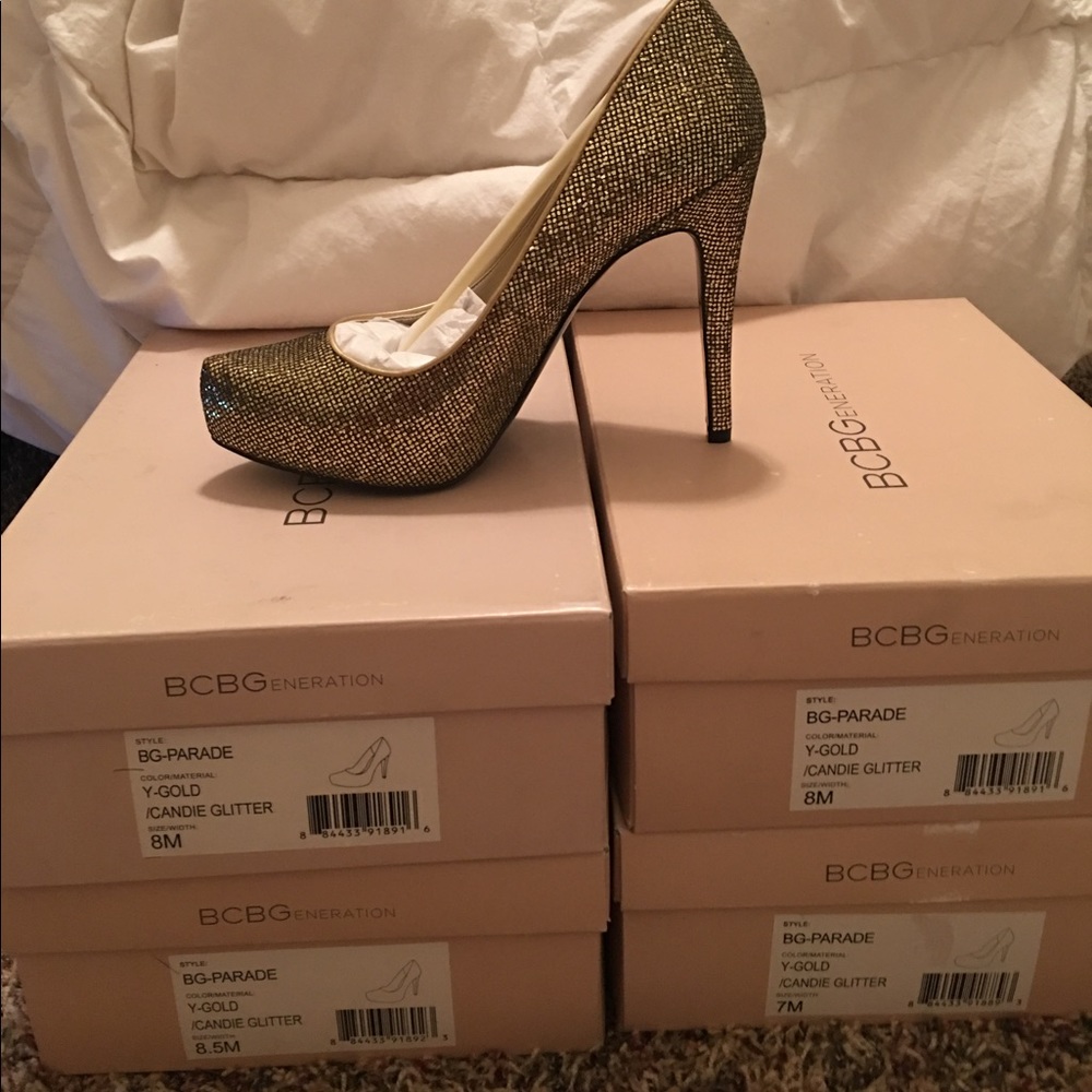 BCBG Glitter heel