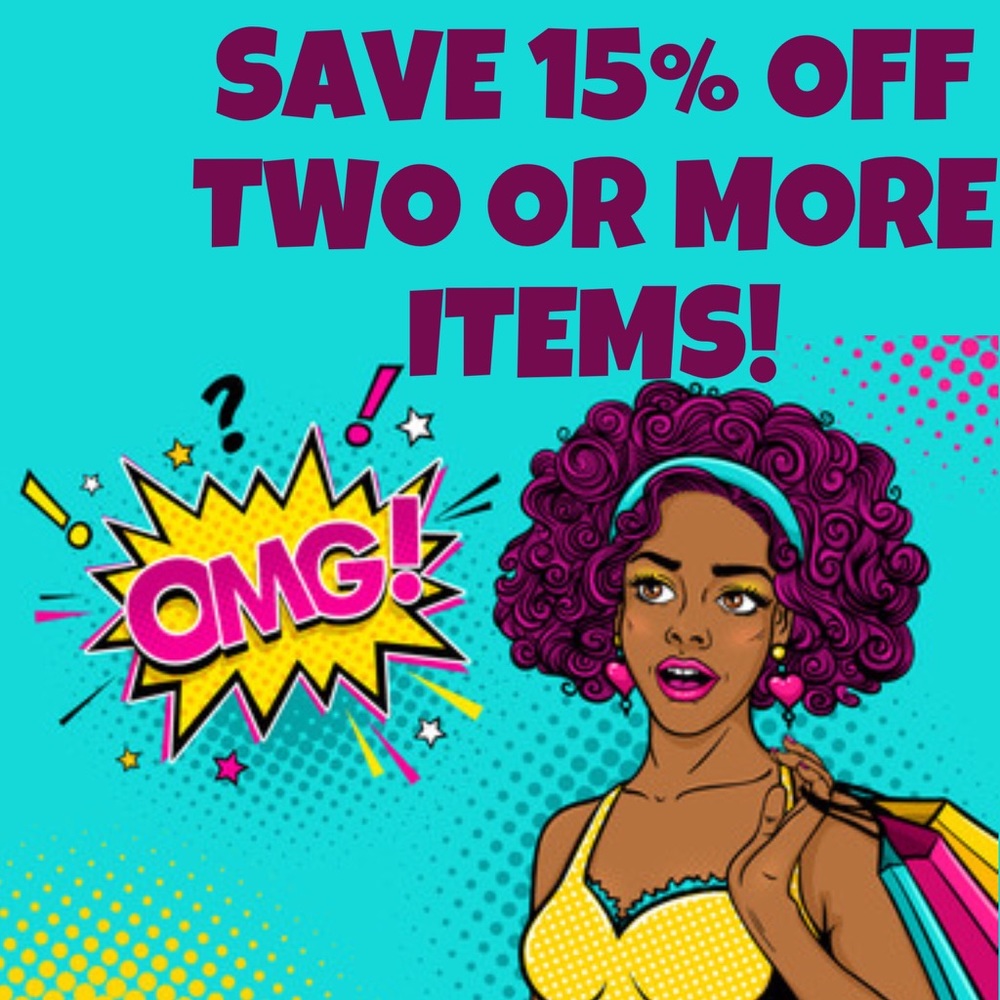 15% off bundles of 2+!