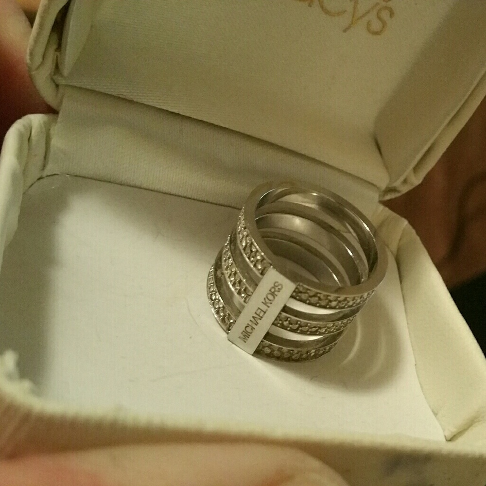 Michael Kors 3 Tier Ring Size 7