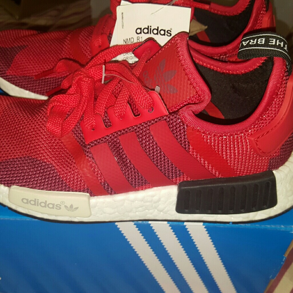 Adidas NMD Geometric Red Camo S79164 M5.5 (W6.5)