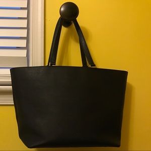 Kate Spade Black &Gold Saffiano Leather Large Tote