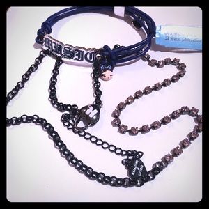 Necklace and music bracelet