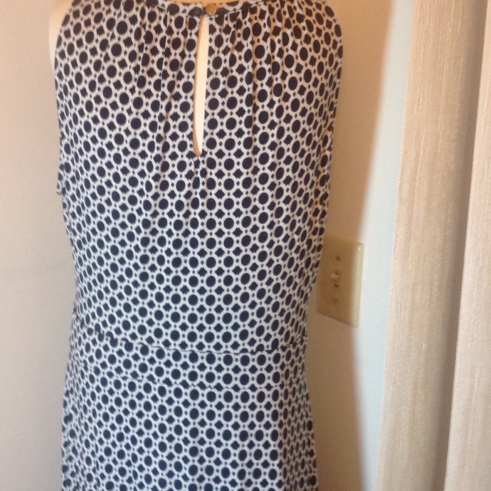 BANANA REPUBLIC BEAUTIFUL BLACK AND WHITE DRESS - Picture 5 of 5