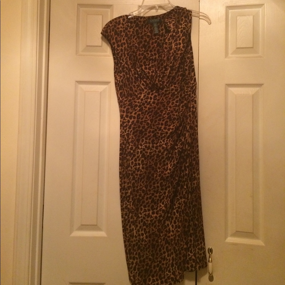 Ralph Lauren leopard print dress