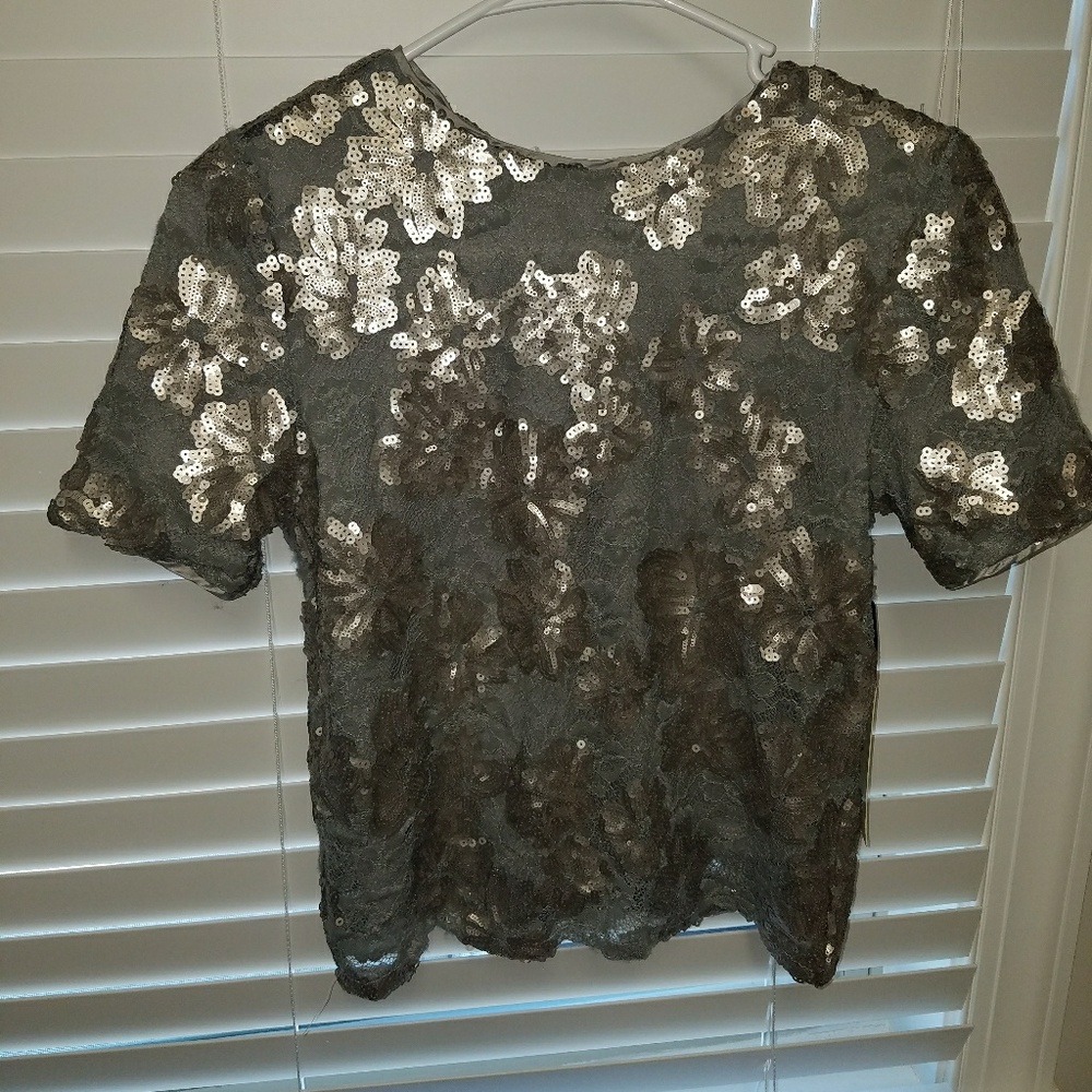 Sequin top