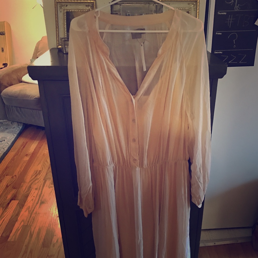 ASOS off white dress