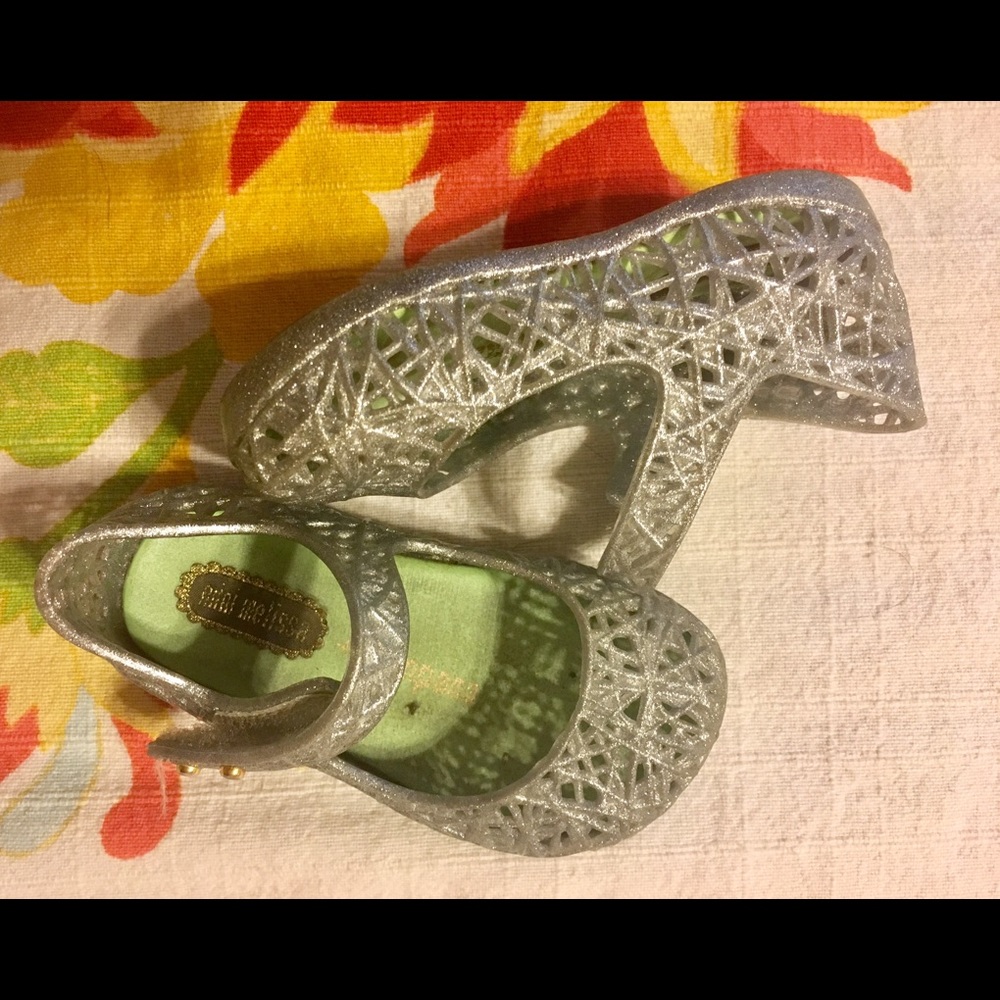 Mini Melissa sparkle mary janes