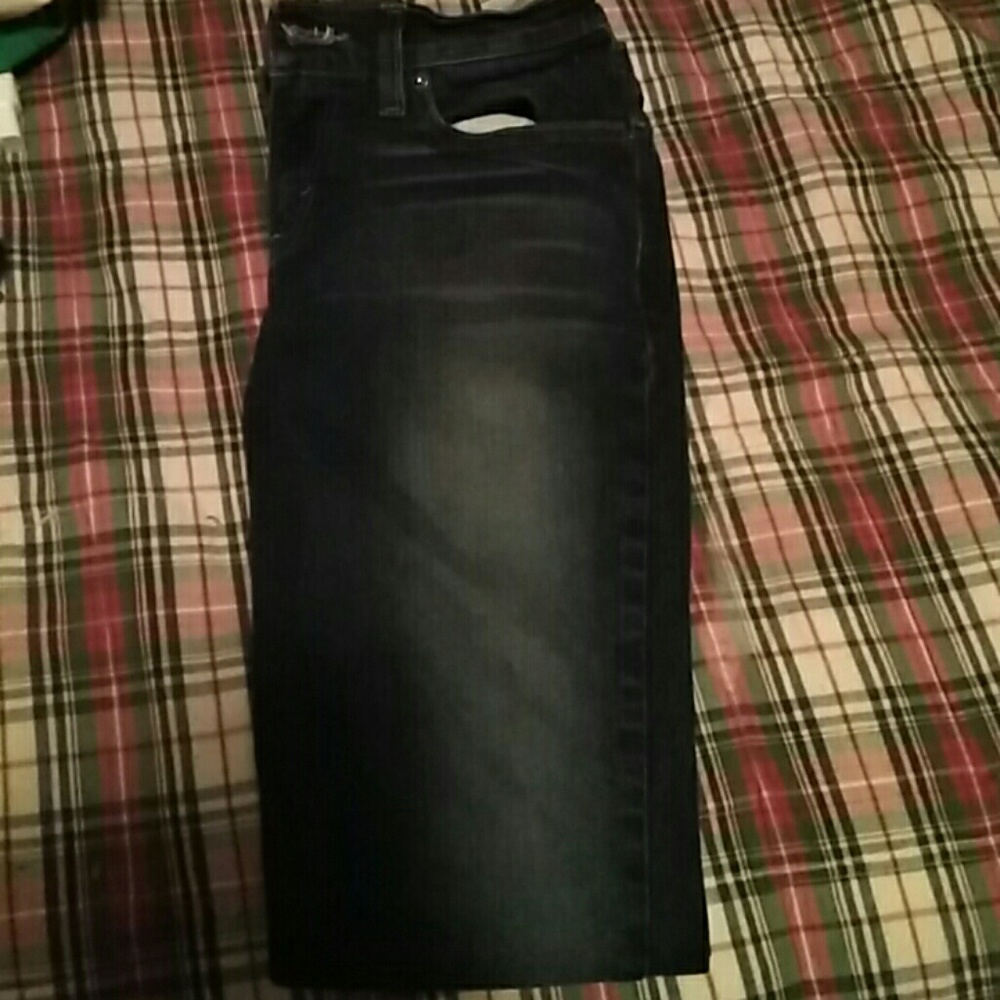 Levis 524 skinny jeans