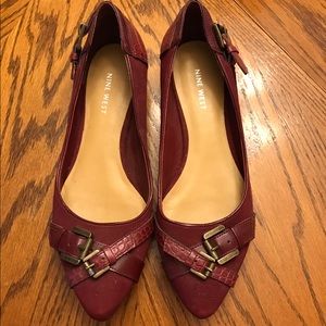 79% off Nine West Shoes - Nine West flats - size 7 - nude colored from