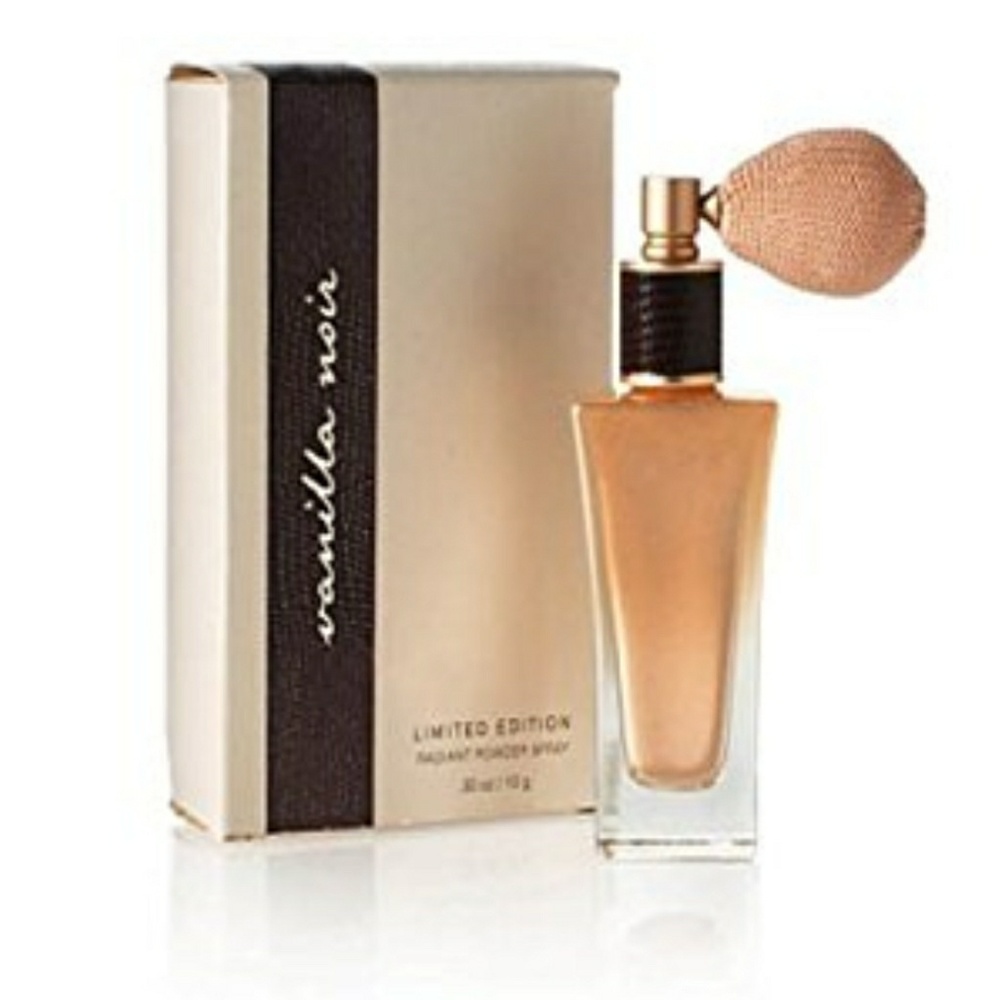 Radiant powder spray