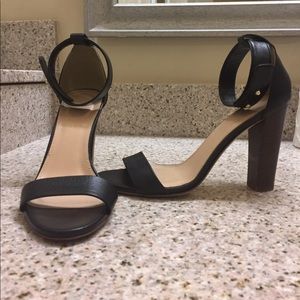 J Crew Lanie Stacked Heel