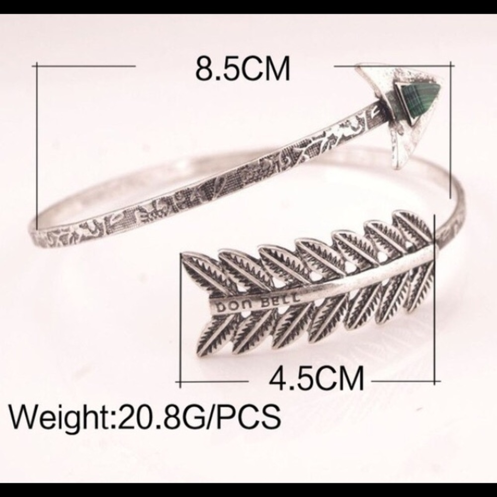Boho cupids arrow arm cuff - Picture 3 of 3