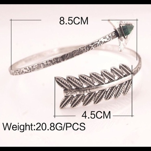 Boho cupids arrow arm cuff - Picture 3 of 3