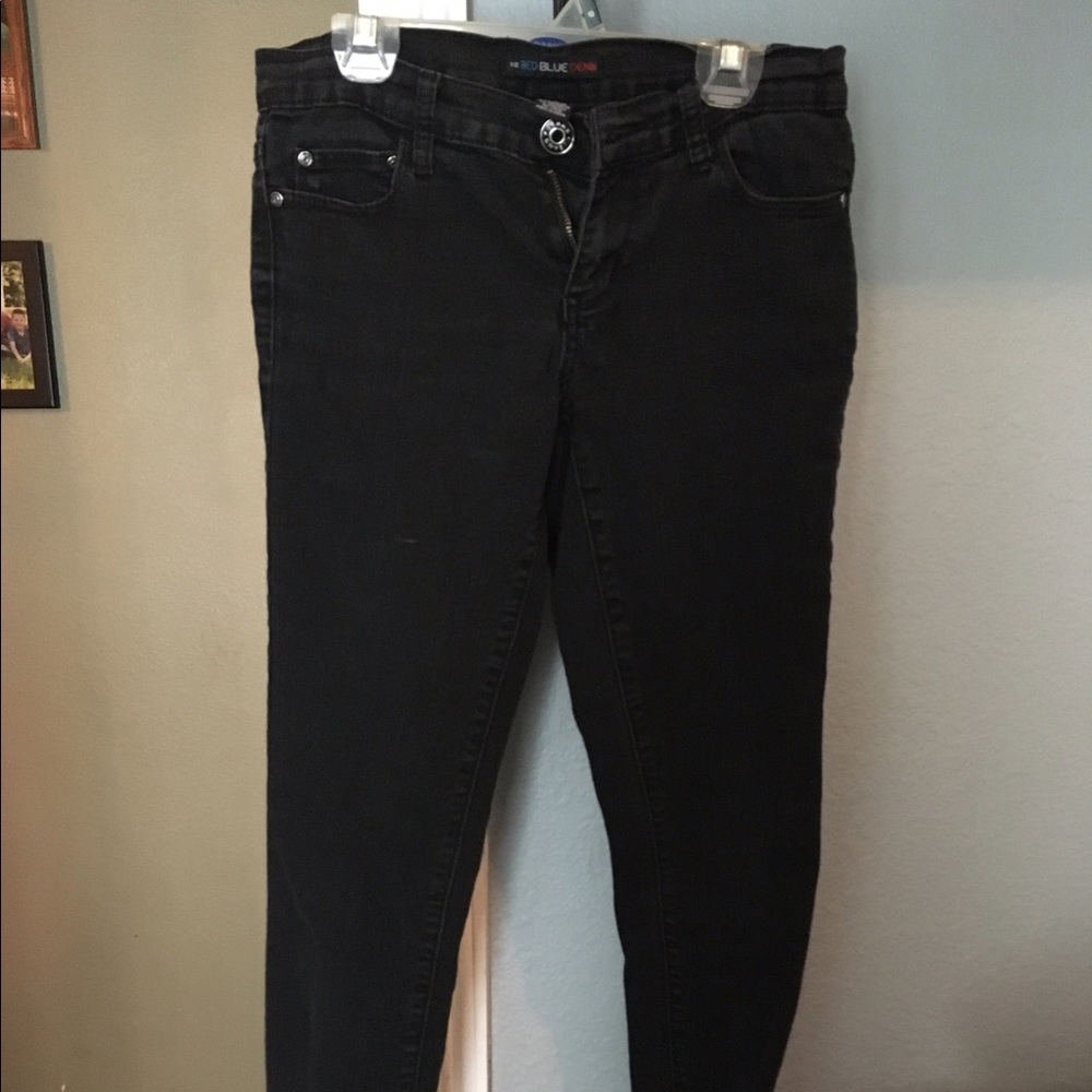 Black skinny jeans