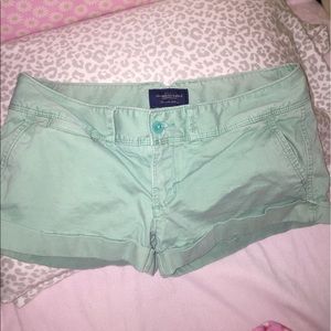 Mint Green AE Shorts size 6