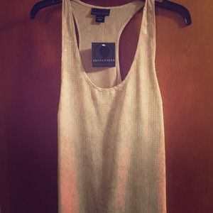 Brand new with tag. Sequin race back shirt. XS