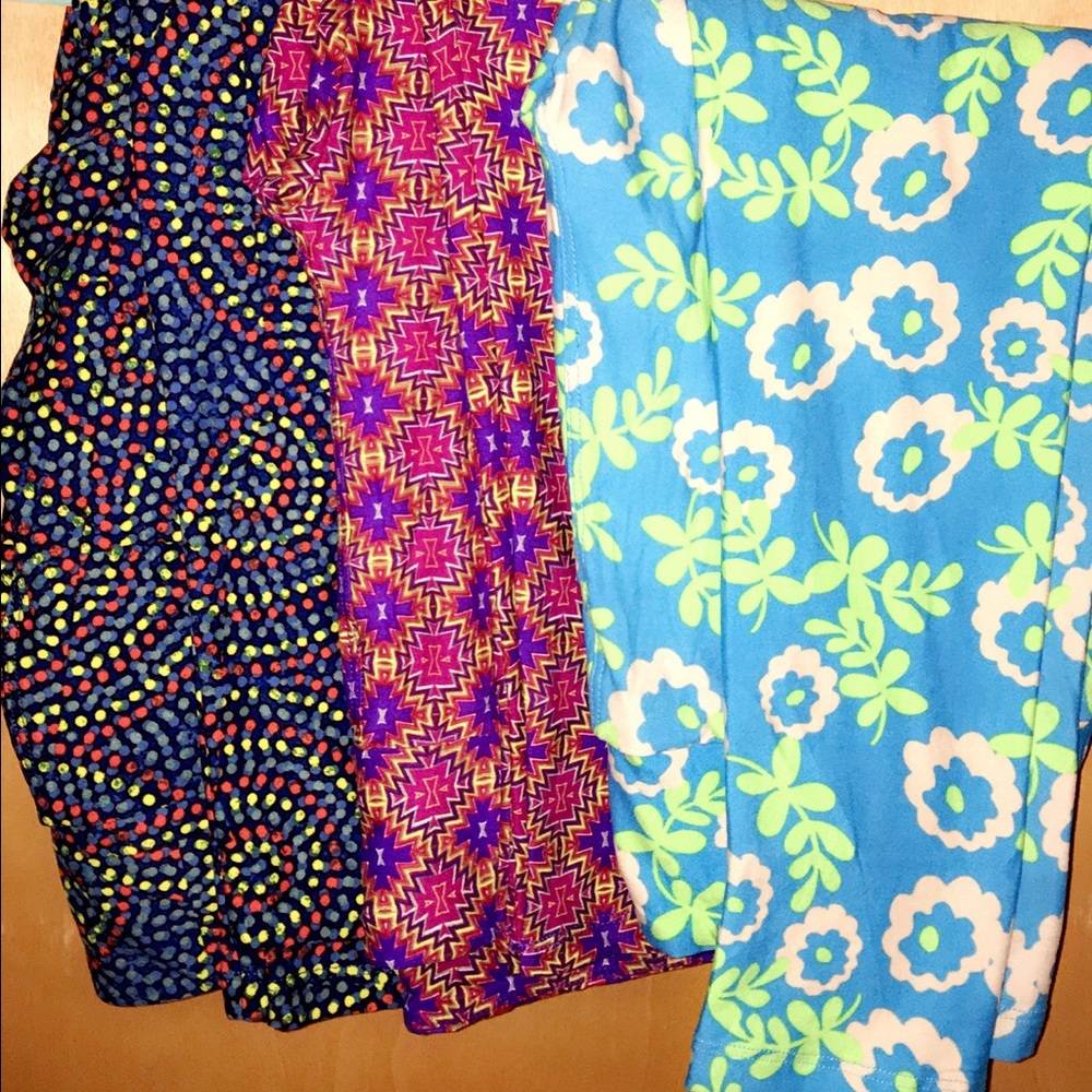 Lularoe OS LEGGING BUNDLE ALL BRAND NEW NEVER WORN
