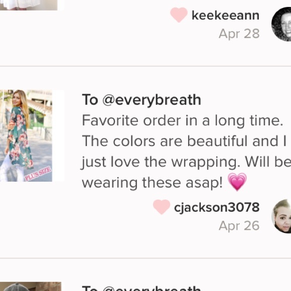 ❗️LAST ONE❗️Plus Size Floral Kimono - Picture 7 of 7