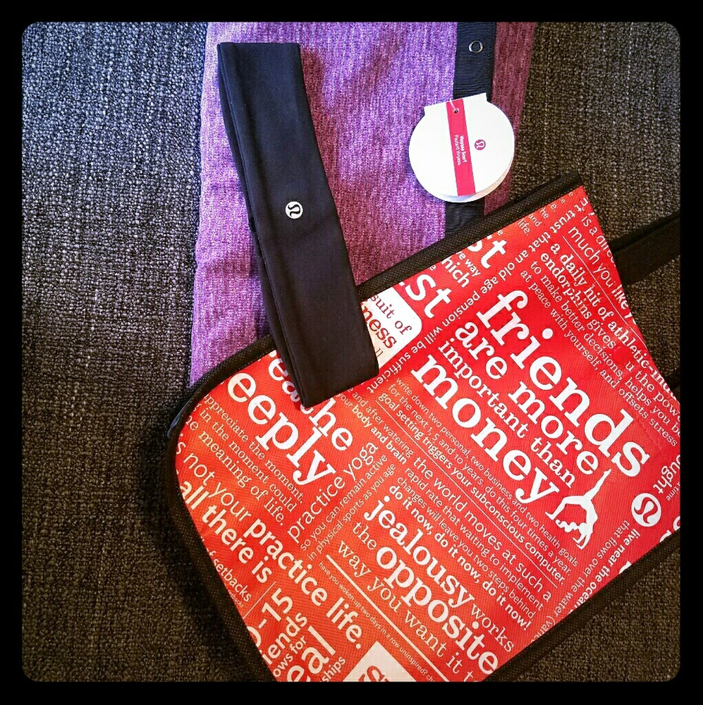 Lululemon Scarf and Headband