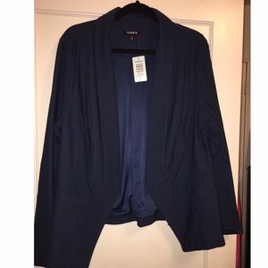 **New** Plus size Navy Blazer