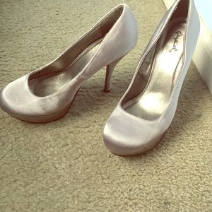 Silver pumps!