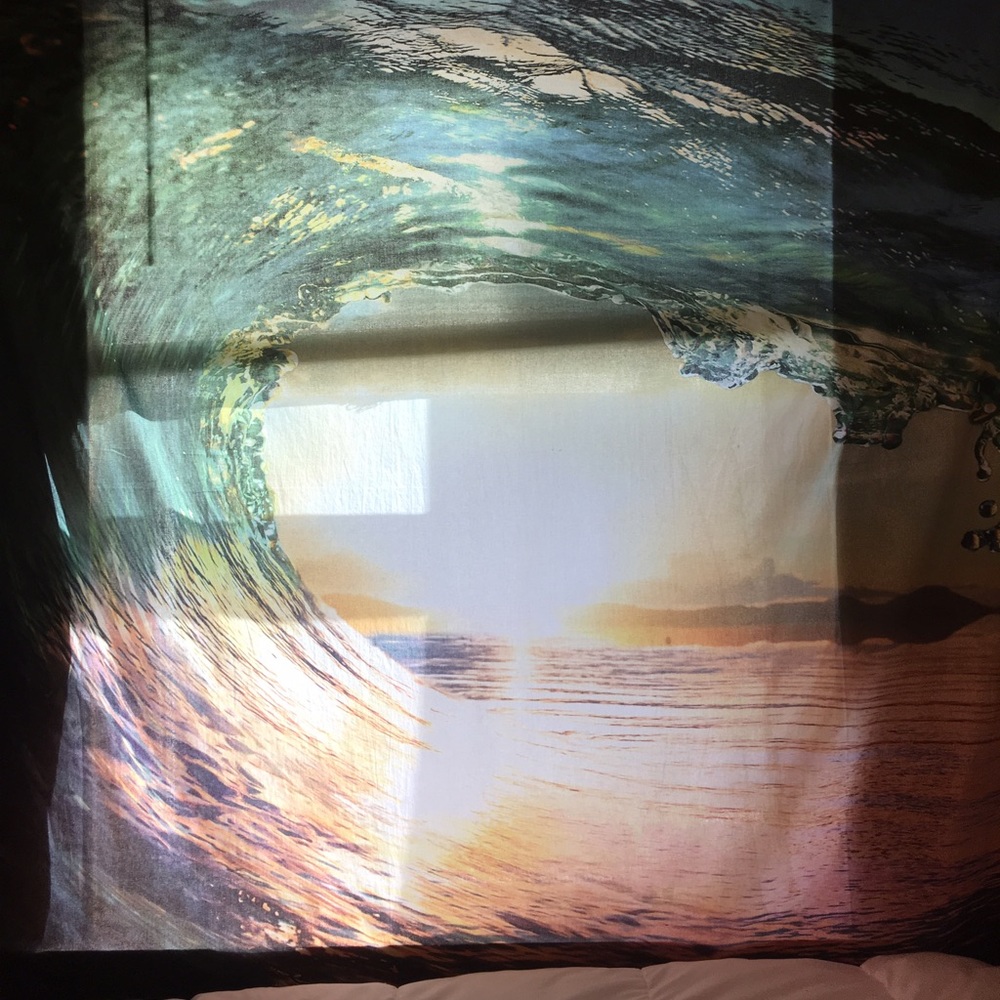 Urban Outfitters Wave Tapestry