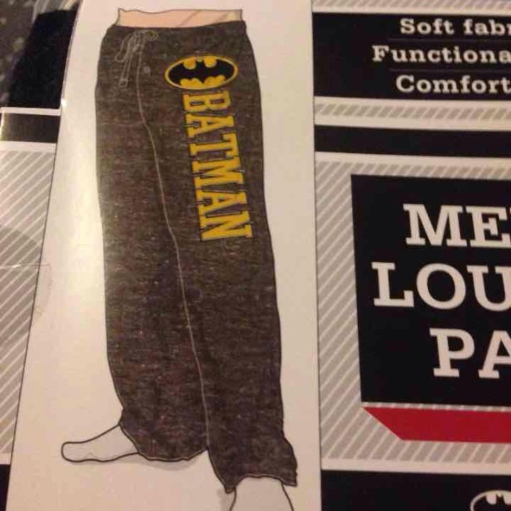 BNWT Batman Men's PajAma Pant size Large