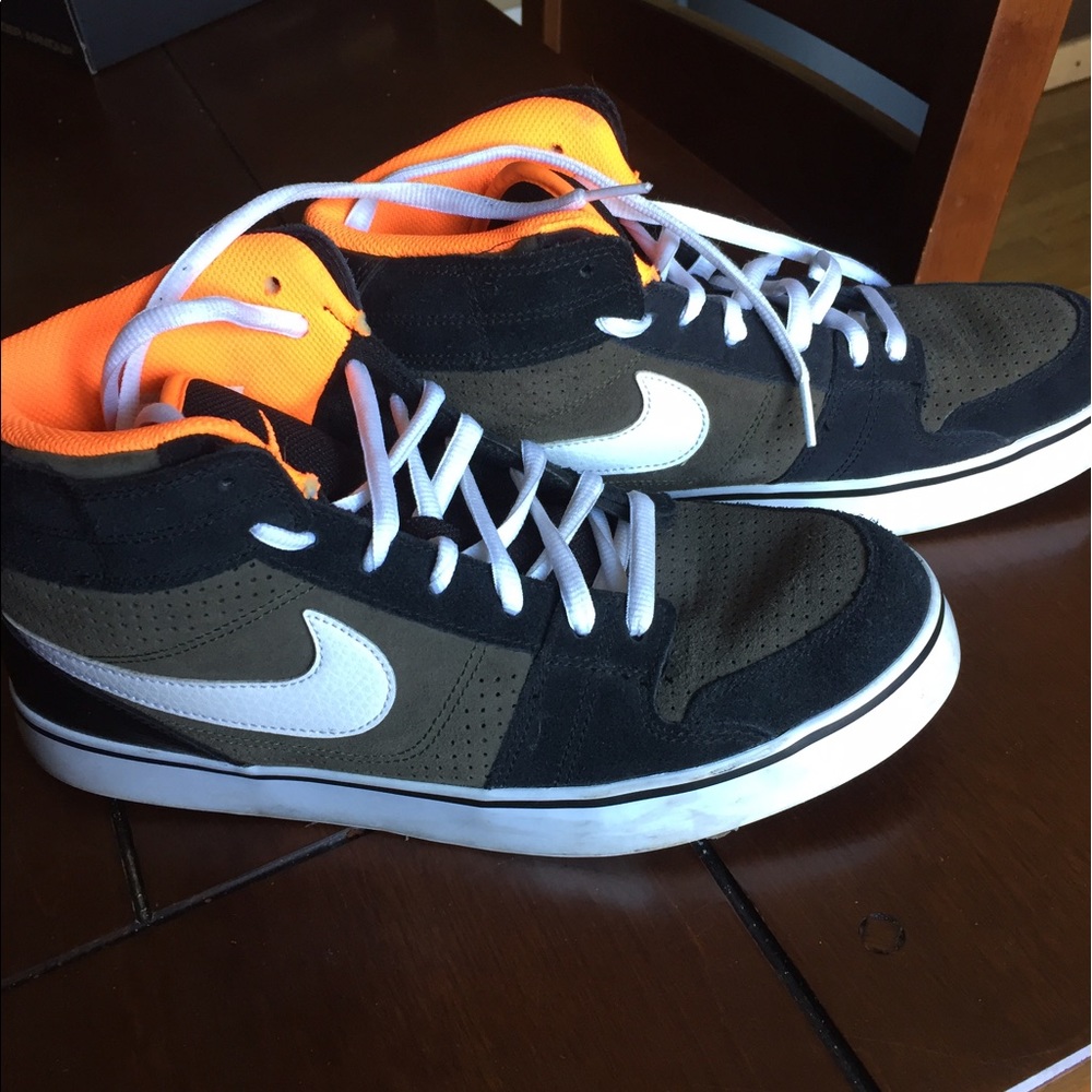 Nike high top basketball sneakers