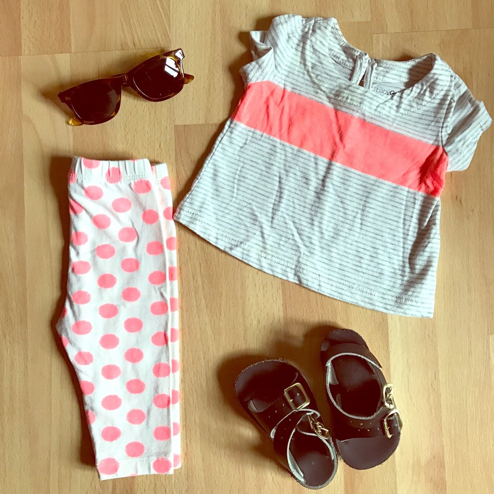 Swing into Spring!! 💐 Baby Gap outfit 💐