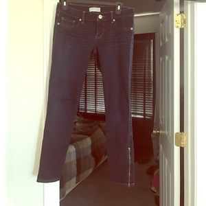 Express 'Stella' ankle crop jean leggings