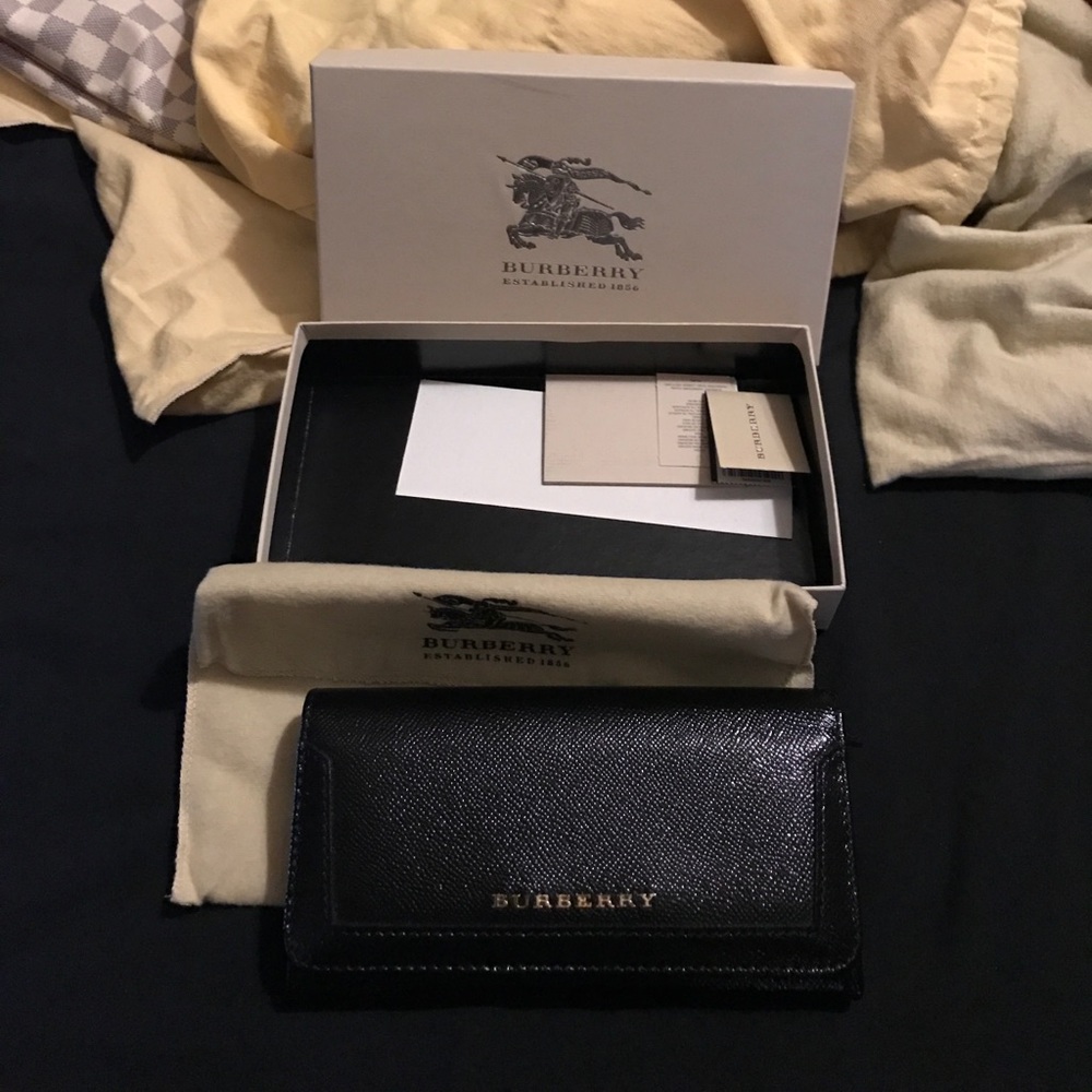 SOLD Burberry Continental Wallet