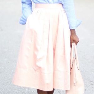 Banana Republic Light Pink Silk Skirt