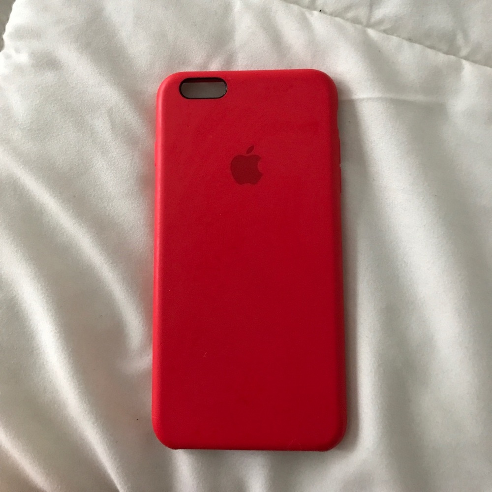 iPhone 6 product red phone case right from apple