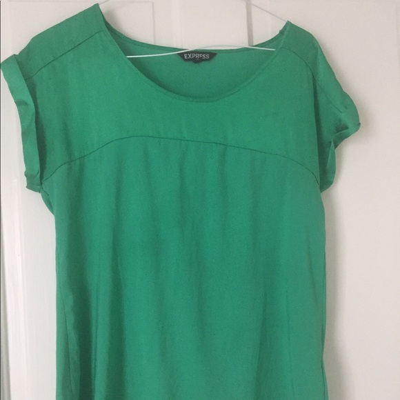 Green dress blouse - Picture 1 of 2