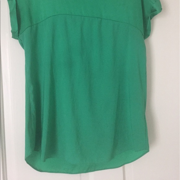 Green dress blouse - Picture 2 of 2