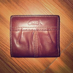 Small coach wallet