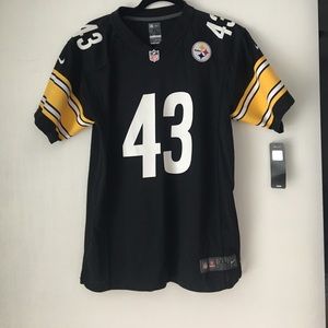 NFL Steelers Boy's XL Polamalu Jersey
