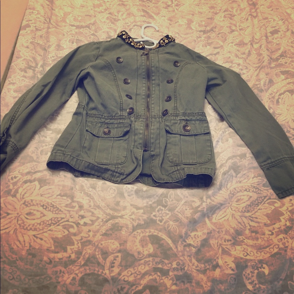 Guess kids military style jacket