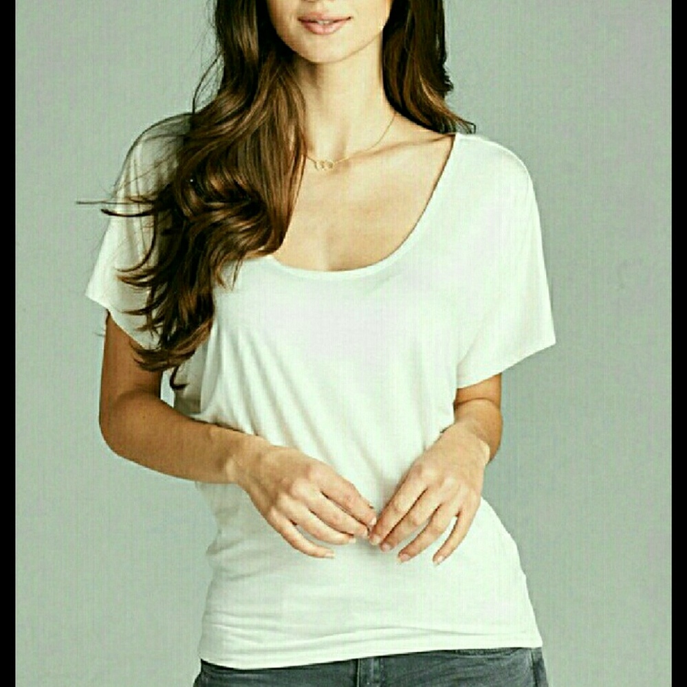 🆕️Comfy White Jersey Top