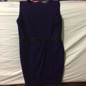 Purple Calvin Klein Dress