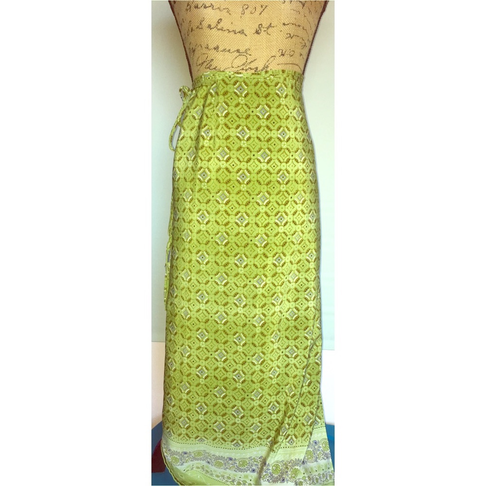 Rue 21 long wrap around skirt