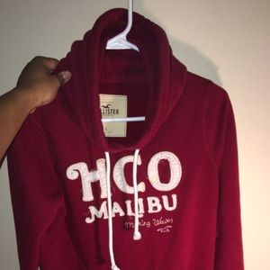 Hollister Burgundy Hoodie