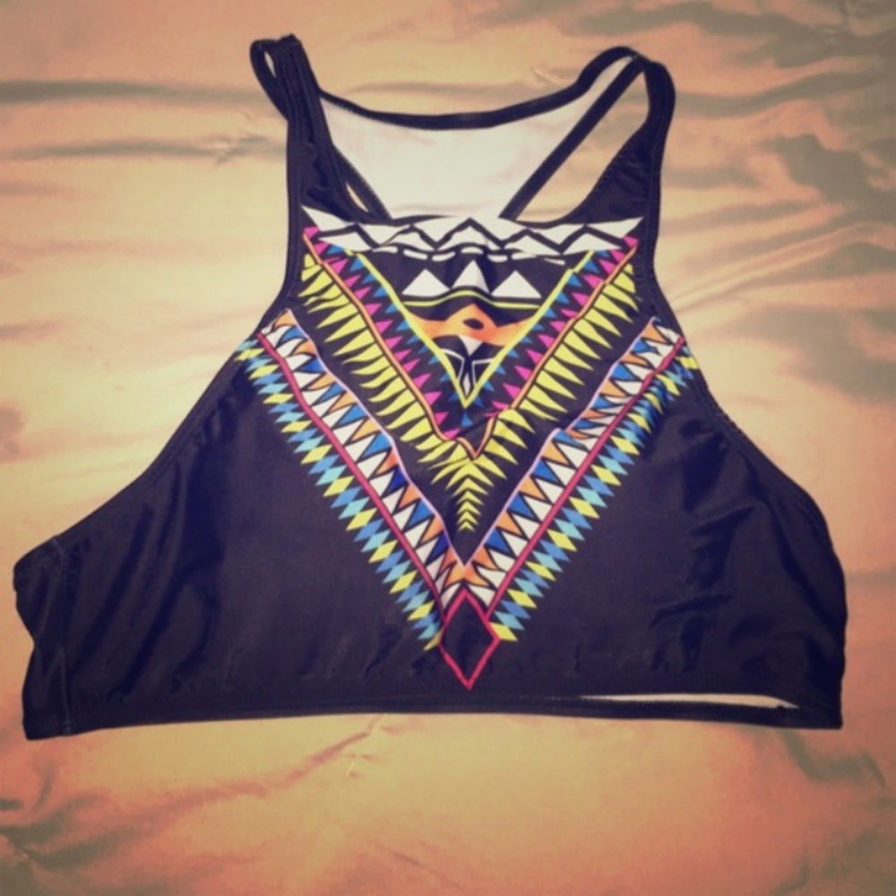 tribal bikini top