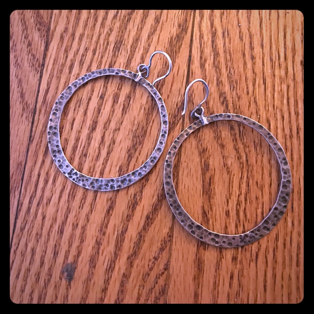 Silpada silver hoops