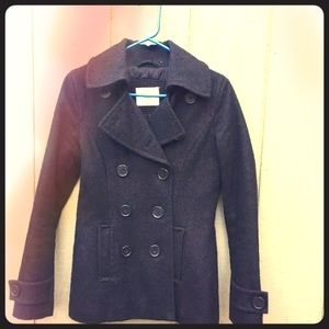 Grey H&M peacoat