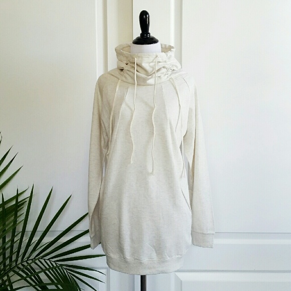 shop_terracotta Tops - Turtle Neck Pullover Sweatshirt
