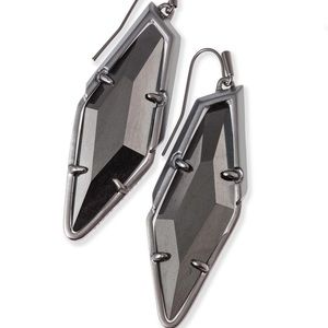 Kendra Scott Hematite Earrings