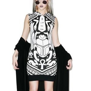 Killstar Hooded Scarab Dress